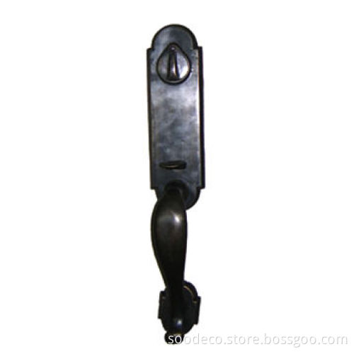 Brass Door Lock with PB, AB, PVB/Powder-coated Surface Finish, Made of Forged Solid Brass